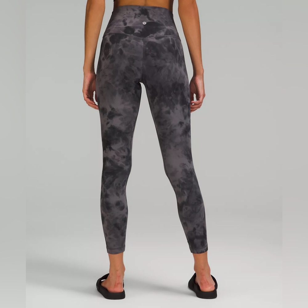 Lululemon Align HR 23” size 4 - Diamond Dye Pitch Grey Graphite Grey